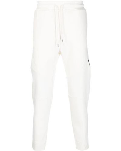 C.P. Company Lens-detail Cotton-jersey Track Pants - White