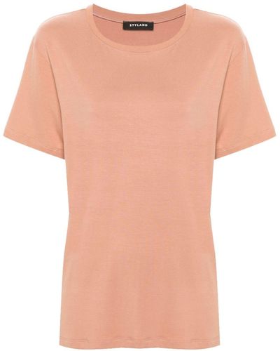 Styland Short-sleeve T-shirt - Pink