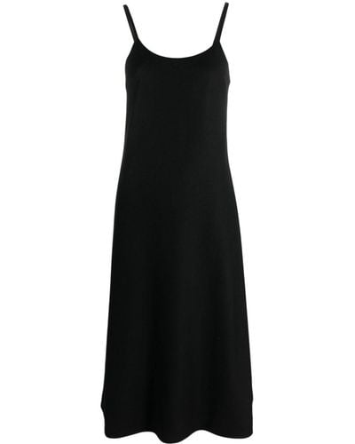 Maison Margiela Sleeveless Cashmere Dress - Black