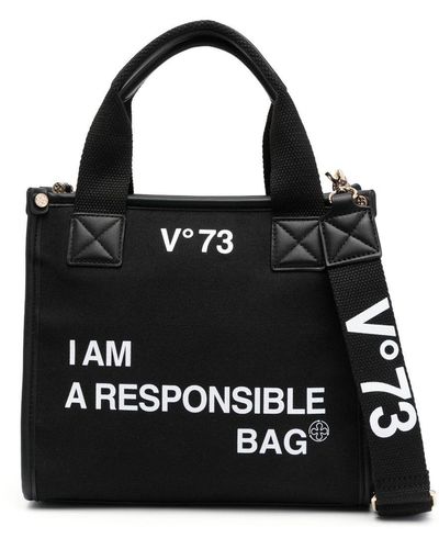 V73 Responsability ハンドバッグ - ブラック