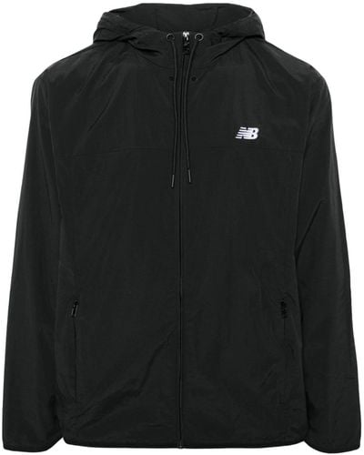 New Balance Athletics Woven Hooded Jacket - Black