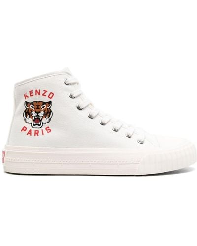 KENZO Foxy Canvas Sneakers - White