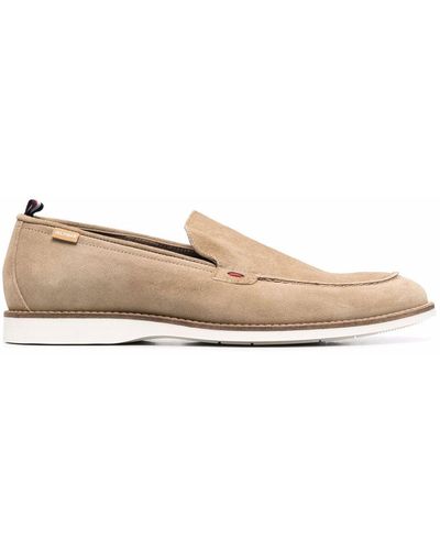 Tommy Hilfiger Almond-toe Casual Slip-on Loafers - Multicolour