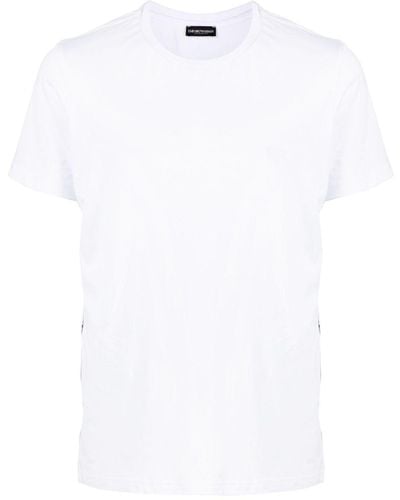 Emporio Armani ロゴテープ Tシャツ - ホワイト