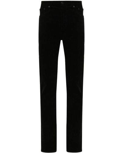 Tom Ford Corduroy tapered trousers - Schwarz