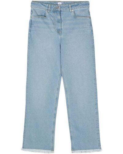Paul Smith Straight-Leg Organic Cotton Jeans - Blue