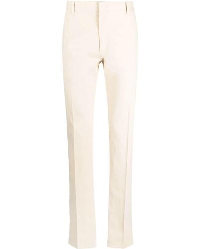 Zegna Slim-cut Tailored Pants - Natural