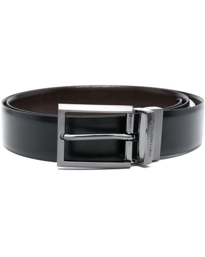 Karl Lagerfeld Cintura con logo inciso - Nero
