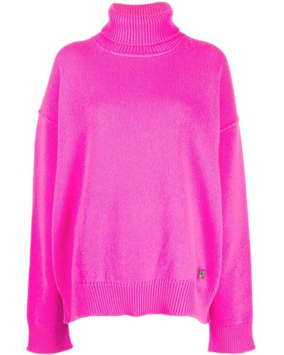 DSquared² Maglione a collo alto - Rosa