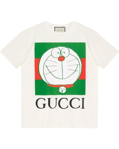 Gucci X Doraemon T-Shirt - Weiß