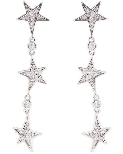 Kate Spade You're A Star Crystal Earrings - White