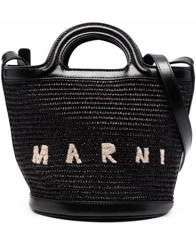 Marni Tropicalia バケットバッグ S - ブラック