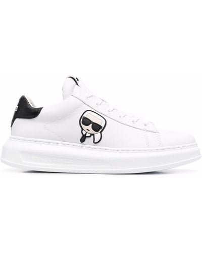 Karl Lagerfeld Karl Patch Low-top Sneakers - White