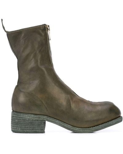 Guidi Ankle Length Boots - Green