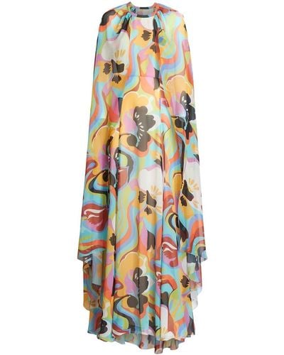 Etro Maxi-jurk Met Paisley-print - Wit