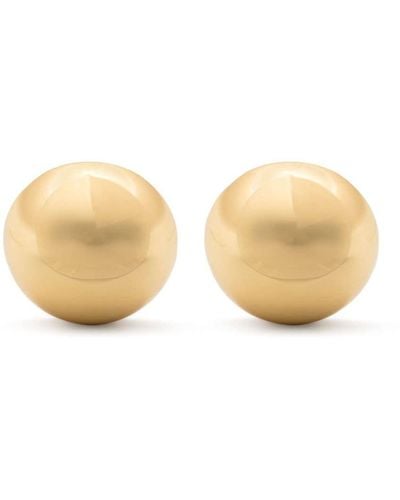 FEDERICA TOSI Luna Gold-plated Earrings - Natural