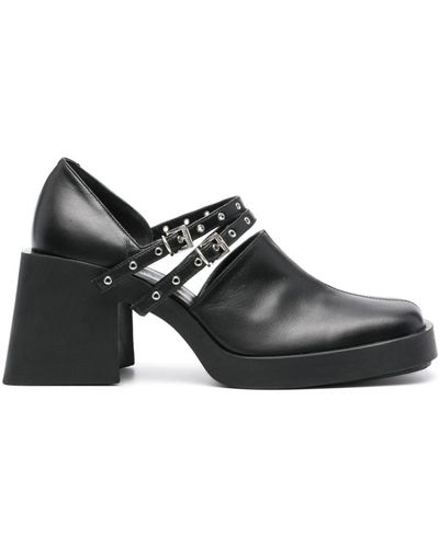 Justine Clenquet Zapatos Kim con tacón de 90 mm - Negro