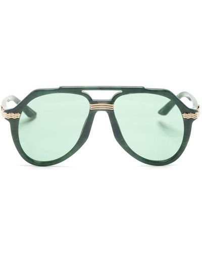 Casablancabrand Gafas de sol Rajio estilo piloto - Verde
