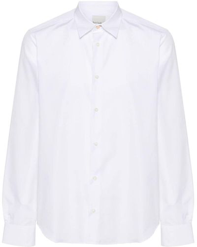 Paul Smith Camisa con cuello clásico - Blanco