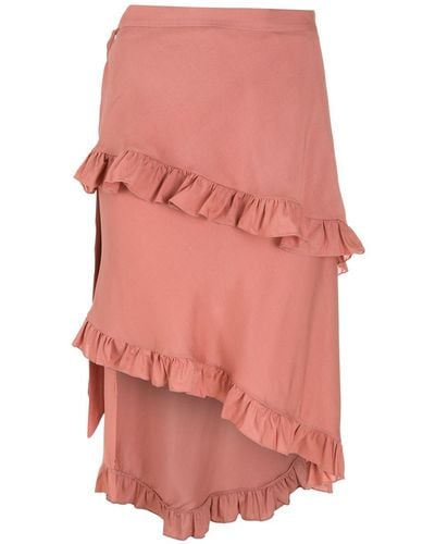 Clube Bossa Feine Ruffled Skirt - Pink