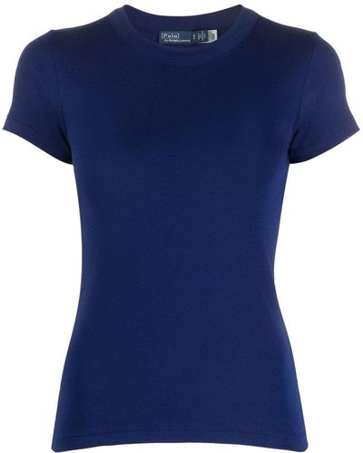 Polo Ralph Lauren リブ Tシャツ - ブルー