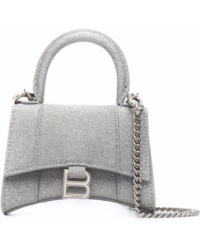 Balenciaga Hourglass Mini Bag - Gray