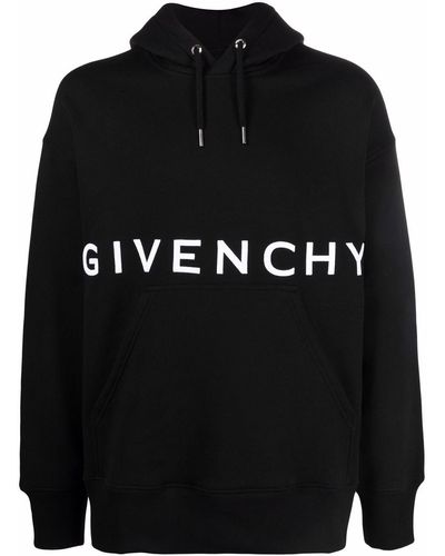 Givenchy ロゴ パーカー - ブラック