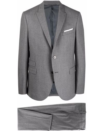 Neil Barrett Single Breasted Suit - Grey