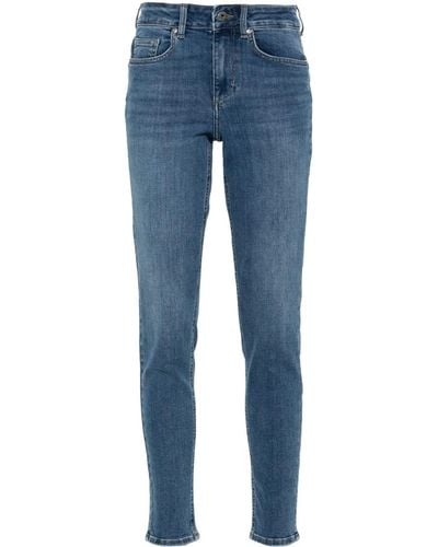 Liu Jo High-rise skinny jeans - Bleu