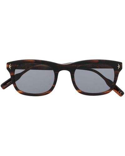 Peninsula Portofino Oval-frame Sunglasses - Black
