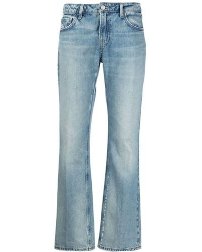 FRAME Jeans in Distressed-Optik - Blau