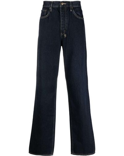 Ksubi Anti K Mid-rise Loose-fit Jeans - Blue