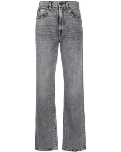SLVRLAKE Denim Cropped Jeans - Grijs