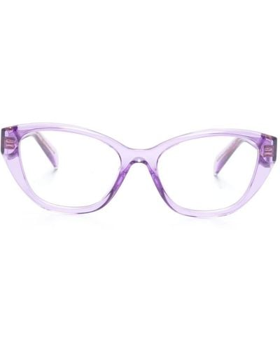 Prada バタフライ眼鏡フレーム - マルチカラー