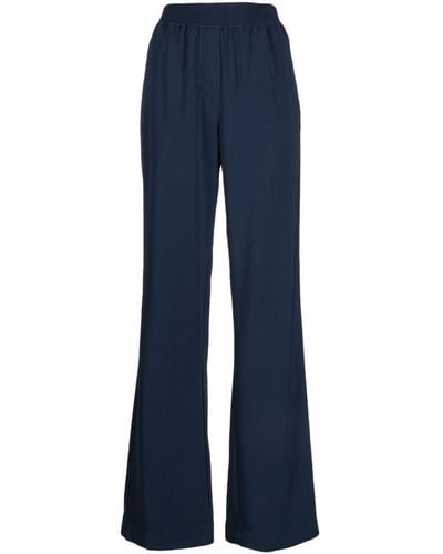 Paul Smith High-waisted Flared Trousers - Blue
