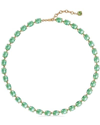 Roxanne Assoulin Collar The Royals con gemas - Verde