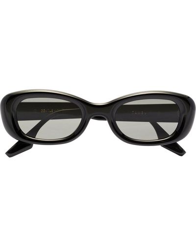 Gentle Monster Oval-frame Sunglasses - Black