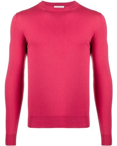 Ballantyne Crew Neck Sweater - Pink