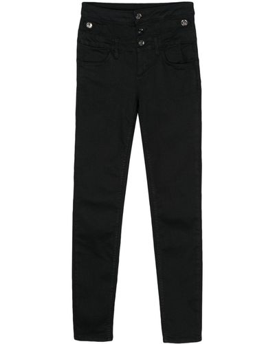 Liu Jo High-rise Skinny Jeans - Black