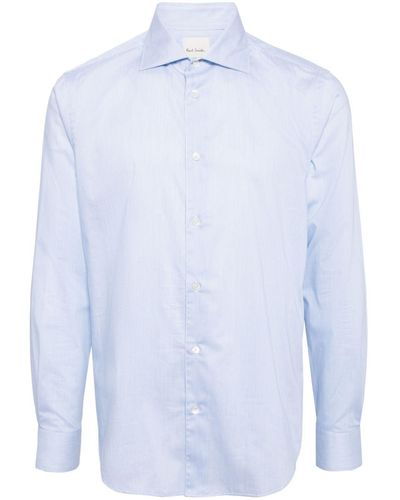 Paul Smith Striped Cotton Shirt - White