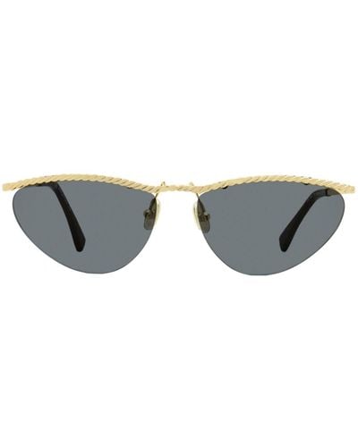 Lanvin Twist-detaling Cat-eye Sunglasses - Gray