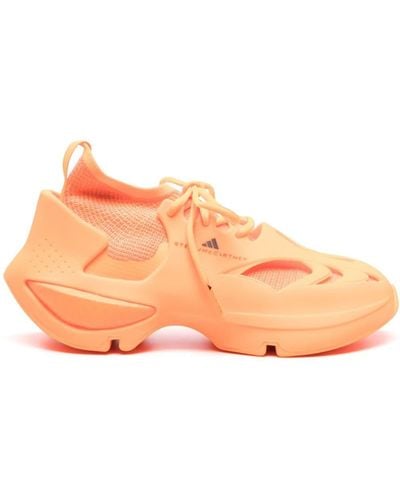adidas By Stella McCartney Zapatillas Sportswear con paneles - Naranja