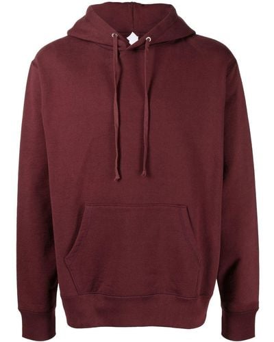Suicoke Drawstring Pullover Hoodie - Red