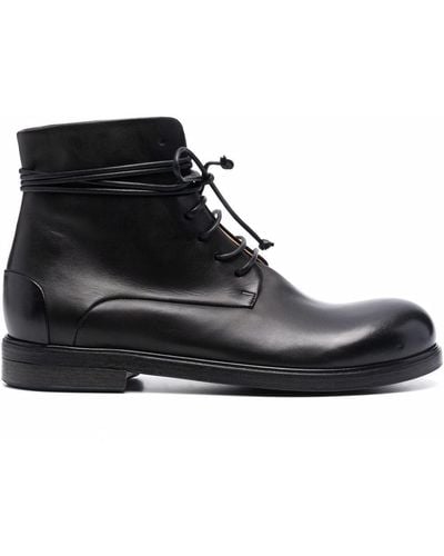 Marsèll Ankle Lace-up Boots - Black