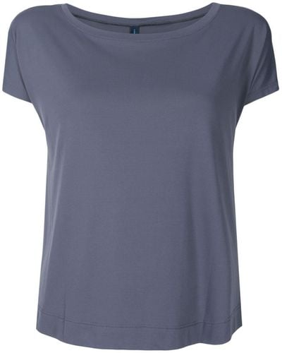 Lygia & Nanny T-shirt Basic con scollo a barca - Blu