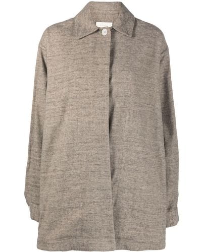 Lauren Manoogian Cotton Shirt-jacket - Brown