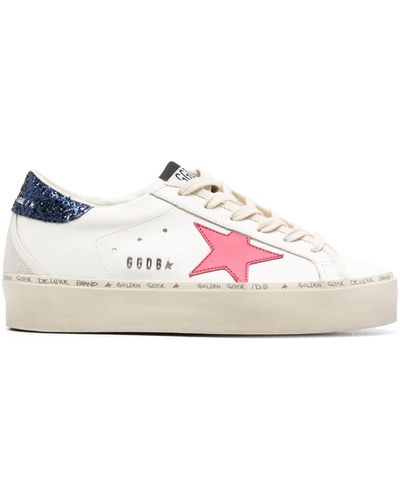 Golden Goose Hi Star プラットフォーム スニーカー - ピンク