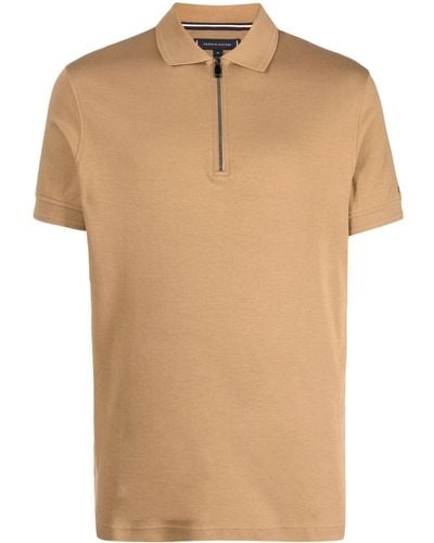 Tommy Hilfiger Short-sleeve Polo Shirt - Natural