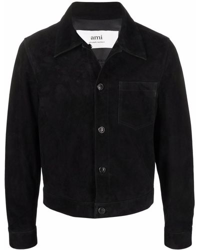 Ami Paris シャツジャケット - ブラック