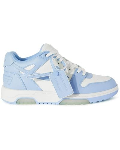 Off-White c/o Virgil Abloh Out Of Office Low-top Sneakers - Blauw